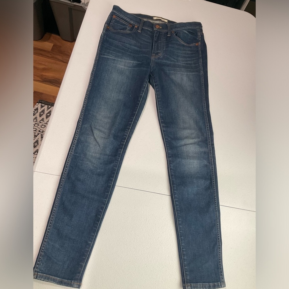 Madewell High Riser Skinny Skinny Jean size 28